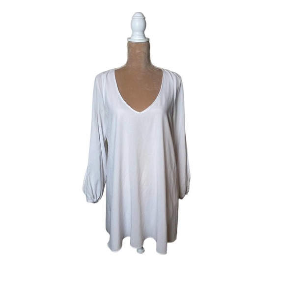 Lovers + Friends Cream Tunic Dress - Picture 1 of 6
